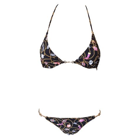 gucci bikini chain|women's gucci swimsuits.